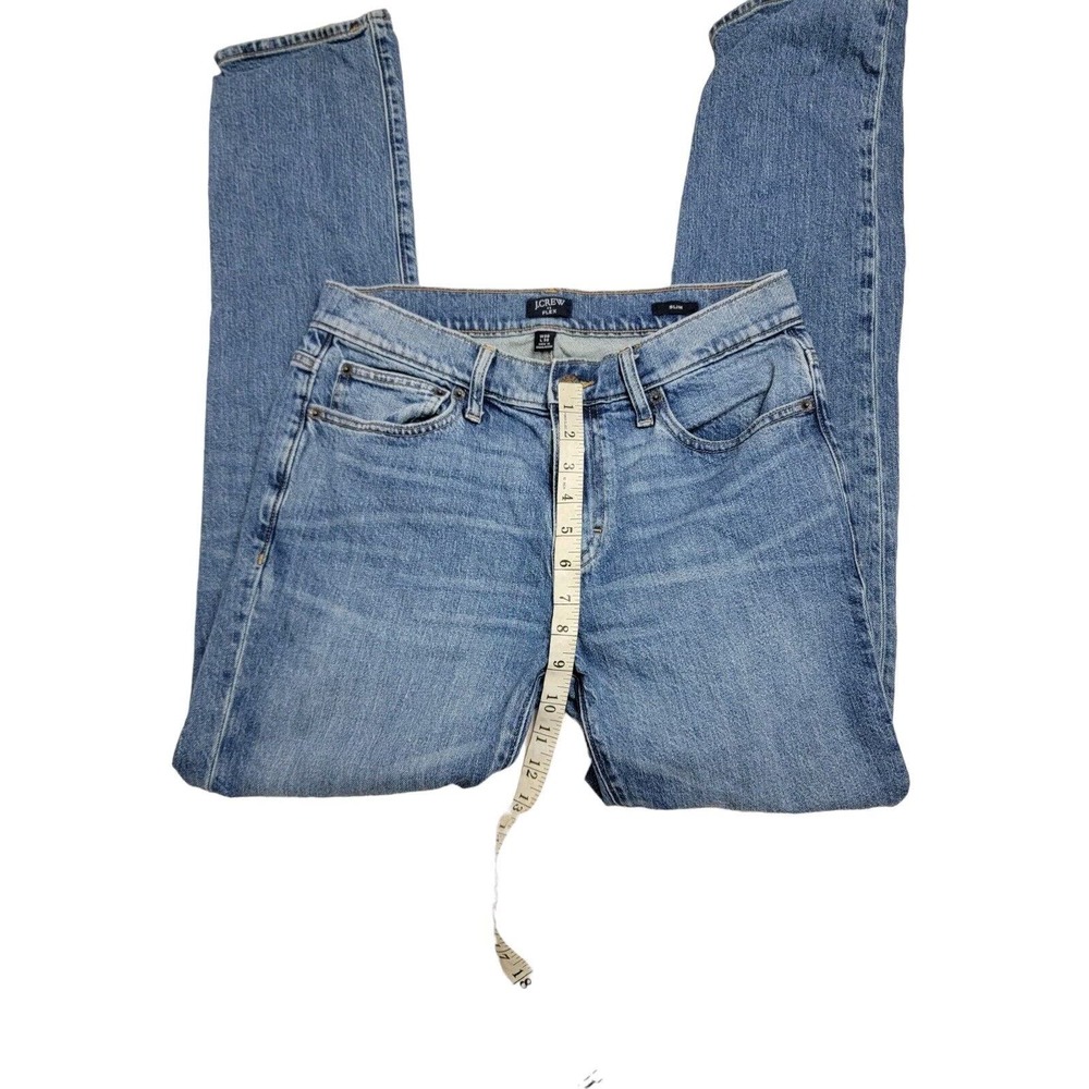 J CREW Re-Imagined Flex Slim Blue Men Jeans Size 30×32 - Picture 4 of 8